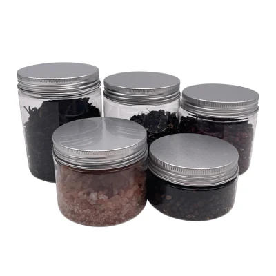 Lebensmittelechter Haustierbehälter aus Kunststoff für Erdnussbutter-Honig-Marmeladen mit Schraubdeckel